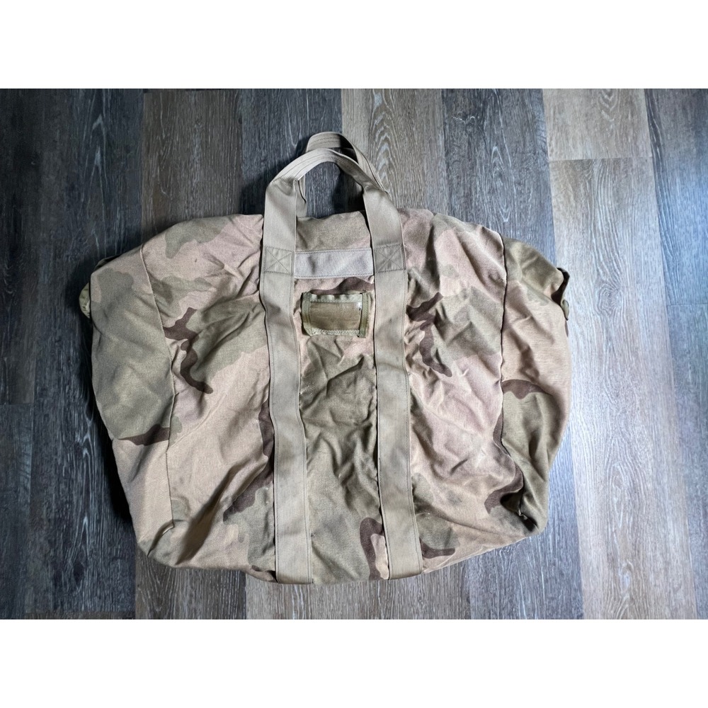 Military Surplus Flyers Helmet Bag Unisex Large Desert Camo Tactical Utility Bag